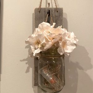 Mason Jar Sconce set